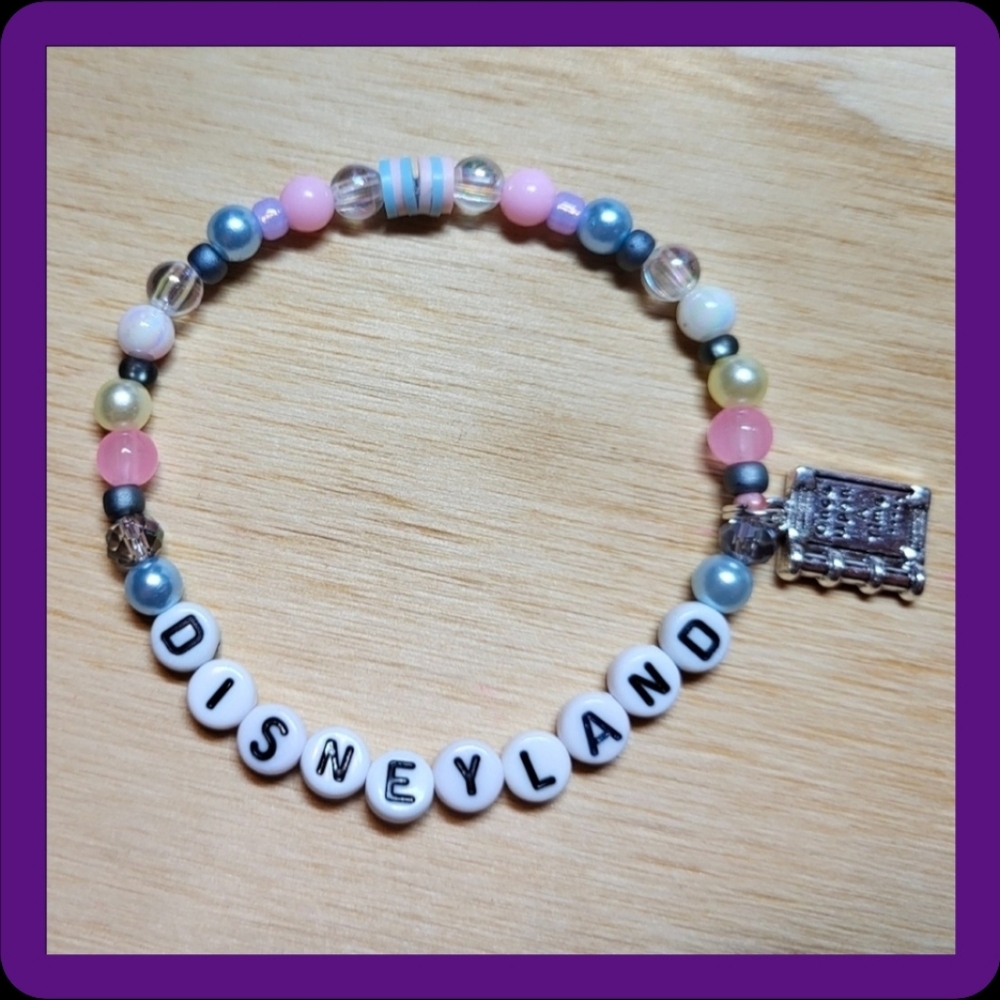 Disneyland Friendship Bracelet, Size 8"